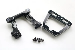 Black CNC Aluminum Alloy Rear bulkhead Set Fits 1/5 HPI Baja 5B SS 5T 5SC Rovan - Picture 1 of 4