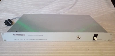 Shintron Model 311 Audio Distribution Amplifier Rackmount Extended Dynamic Range - Image 1 of 4
