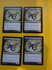MTG Playset Ebon Drake. fifth Dawn 4 cards as pics