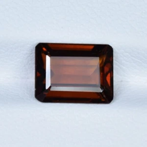 2.92 Cts Best Luster Whisky Orange Natural Spessatite Garnet Octagon...!!! - Imagen 1 de 2