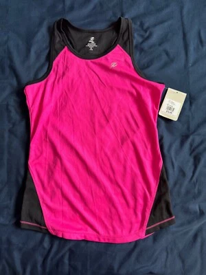 Camiseta sin mangas Energy Zone Performance para mujer ropa deportiva rosa negra - XL Foto 1 de 2