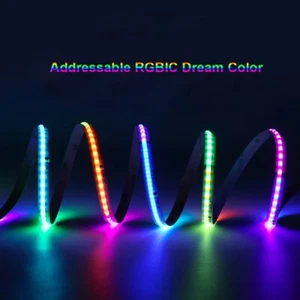 WS2811 RGBIC COB LED Strip Light Dream Color Tape Addressable SPI FCOB Light - Picture 1 of 8