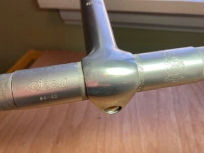 Cinelli 1A 130 stem and 64-42 Giro bars very good shape - Image 1 of 4