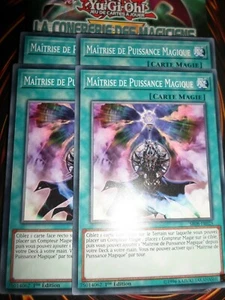 YU-GI-OH! MAÎTRISE DE PUISSANCE MAGIQUE PLAYSET (LOT DE 4) SR08-FR025 NEUF ED 1 - Picture 1 of 1