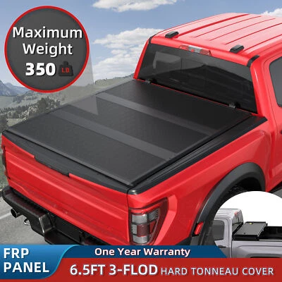 6.5FT Hard Tonneau Cover FRP For 1988-02 Chevy GMC C1500 C2500 C3500 K1500 — 第 1/4 张图片