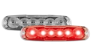 PAIR LED STOP/TAIL LAMPS - 3M Tape or Screw Fitting - 12RCM-2 - Picture 1 of 2