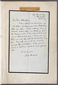 [George Du Maurier]   Two Original Periodical Publications w/ ALS   1891 & 1894 - Picture 1 of 11