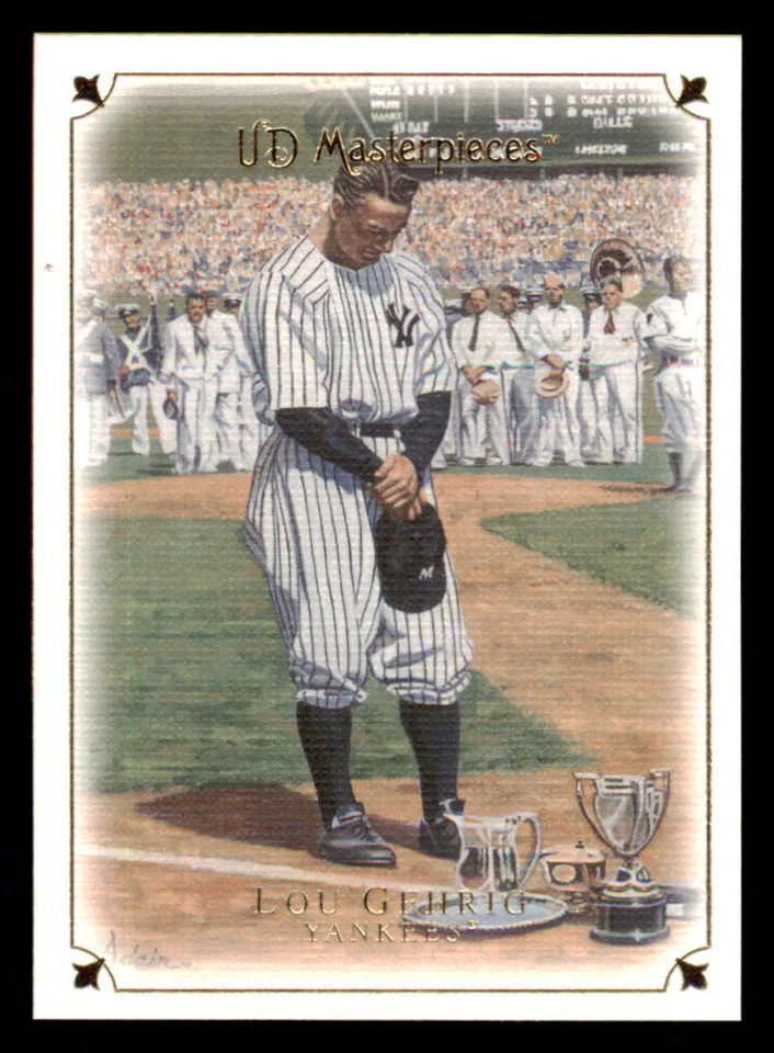 2007 UD Masterpieces #8 Lou Gehrig - Image 1 of 2