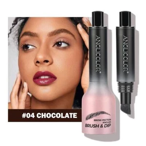 Brow-Fection Angled Brush & Dip EyebrowBrow Hair Strokes Pen UK BEST - Picture 1 of 16
