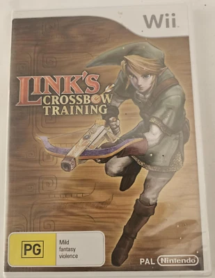 LINK'S CROSSBOW TRAINING Game for Nintendo Wii Game Brand NEW Sealed PAL - Image 1 of 3