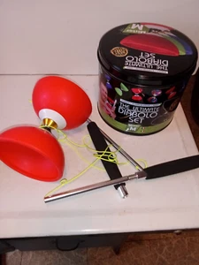 MisterMDas ULTIMATIVE DIABOLO SET Diabolo + Aluminiumsticks + Link zu Video, ÖFFNEN - Bild 1 von 6