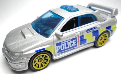 2019 MATCHBOX '07 SUBARU IMPREZA WRX MBX POLICE SILVER 1:64 DIECAST 2 7/8" CAR - Image 1 of 4
