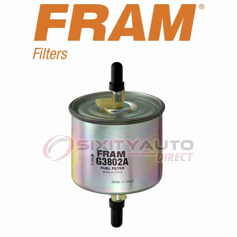 FRAM Fuel Filter for 1995-2000 Ford Contour 2.0L L4 - Gas Pump Line Air sv Foto 1 de 4