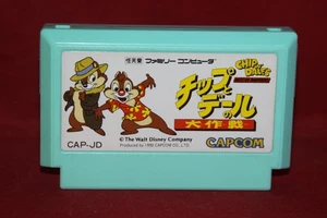 Chip 'n Dale Rescue Rangers (Nintendo Famicom, 1990) Authentic Game Cartridge - Picture 1 of 2