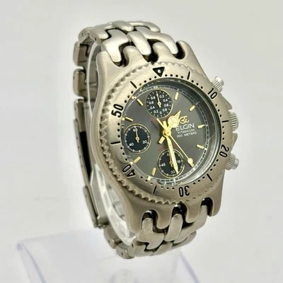 Relógio de pulso masculino ELGIN bateria substituída - Imagem 1 de 4