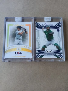 2023 Panini Flawless Gold & Sapphire Gems Tyler Soderstrom #/15 & # /10 Rookie - Bild 1 von 6