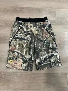 Mossy Oak Break-up Infinity Camo Hunting Polyester Shorts, Men’s Size 30x11.5 - Picture 1 of 7