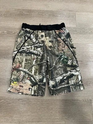 Mossy Oak Break-up Infinity Camo Hunting Polyester Shorts, Men’s Size 30x11.5 - Image 1 of 4