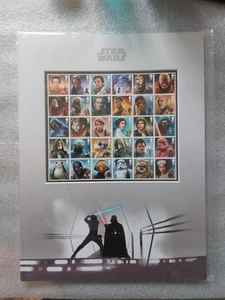 Royal Mail Star Wars Briefmarken Set 30**mit Karteneinfassung**2019 Neu/Versiegelt*RAR* - Bild 1 von 3
