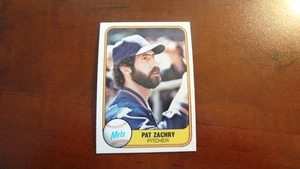 1981FLEER # 334 CARTA DA BASEBALL PAT ZACHRY - Foto 1 di 2