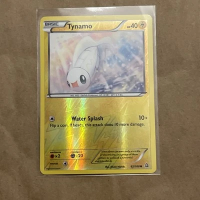 Tynamo 62/160 C Reverse Holo Pokemon TCG Card Primal Clash NM - Image 1 of 4