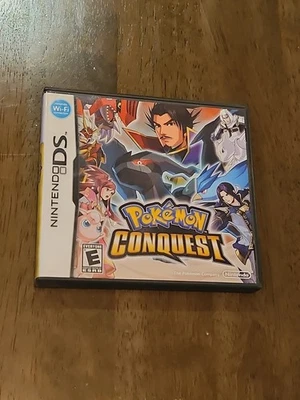 Pokémon Conquest Nintendo DS con estuche y manual Foto 1 de 4