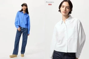 UNIQLO JW Anderson Oxford Boxy Shirt 2025 Spring/Summer XS-3XL 475718 Japan - Bild 1 von 13