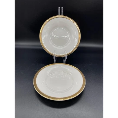 Juego de 2 platos de pan Pier 1 One Gold Band  Foto 1 de 4
