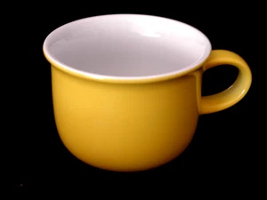 Taza de café Arzberg Alemania Porzellan Daily colori amarillo - Imagen 1 de 4