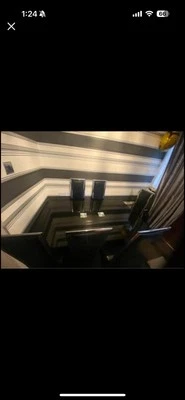 Tampered Glass Dinning Table With Chairs - Image 1 of 4