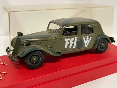 SOLIDO Citroen Traction 15 FFi LIBERATION PARIS LIMITED EDITION A 1:43 Diecast - Image 1 of 4