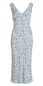 Reformation Women's Size 2X Beauden Floral Sleeveless V-neck Midi-Dress - Picture 1 of 6