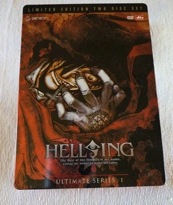 Hellsing Ultimate Series Volume 1 DVD Geneon Limited Edition Metal Tin 2 discs - Image 1 of 4
