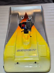 Vintage Serpent Motorsport Bump Start 4WD Fast Nitro RC Race Car Nice Shape SICK - Picture 1 of 19