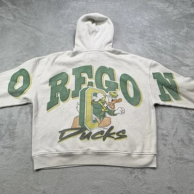 Sudadera con Capucha Oregan Ducks X Disney Para Hombre XL Crema Pato Donald Pullover Cuadrado Foto 1 de 4