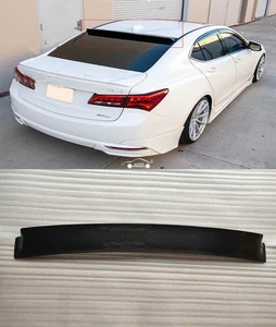 Carbon Fiber visor Roof Spoiler Factory Lid Trunk For Acura TLX 4-Door 2015-2020 - Imagen 1 de 6