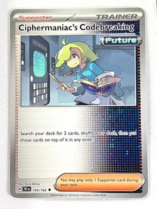 Ciphermaniac’s Codebreaking 145/162 Temporal Forces - Pokemon TCG - Near Mint NM - Picture 1 of 4