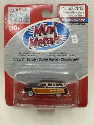 Classic Metal Works 1:87 Ford Country Squire Wagon Scatola Aperta - Immagine 1 di 4