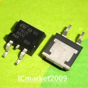 5 PCS T1635-800G TO-263 T1635-800 16A Triacs Transistor #D2* - Bild 1 von 4