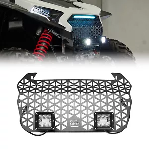 Front Mesh Grille w/LED Light Aluminum for 2024-2025 Polaris RZR XP 1000/4 1000 - Picture 1 of 13