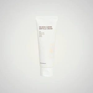 HEVEBLUE Salmon Caring Centella Cream 100ml | Hydrating & Soothing Moisturizer - Picture 1 of 4