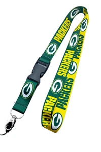 Green Bay Packers Team NFL Football Schlüsselband Schlüsselanhänger Lanyard - Bild 1 von 1
