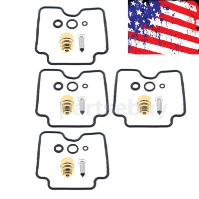 4x Kit de reconstrucción de carburador nuevo para Yamaha Yamaha FZ1 FZ-1 2001-2005 Foto 1 de 4