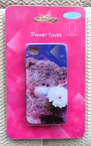 IPHONE 4 CASE ~PERFECT GIFT FOR HER ~PHOTO FINISH ME TO YOU BEAR Carte Blanche.  - Picture 1 of 2