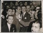 1939 Press Photo Ernie Mack at meeting of American Federation of Actors