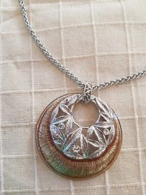 Collana Donna Semi Swarovski+orecchini omaggio - Immagine 1 di 3