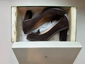 Zapatos de salón Kate Spade New York marrón cholocate deportivos de gamuza talla 5,5 M usados - Imagen 1 de 17