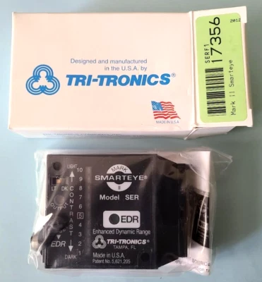 Tri-Tronics SERF1 17356 Mark II Smart Eye Photoelectric Sensor 24 VDC 4 Wire - Image 1 of 4