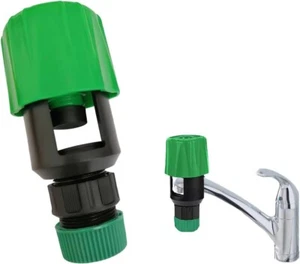 Universal Tap to Garden Hose Connector | Indoor Mixer Tap Adapter | Leak-Free | - Picture 1 of 8