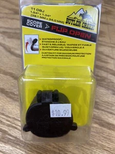 butler creek flip open scope covers 11OBJ 1.54"×1.34 (39.1mm×34.0mm)  - Picture 1 of 2